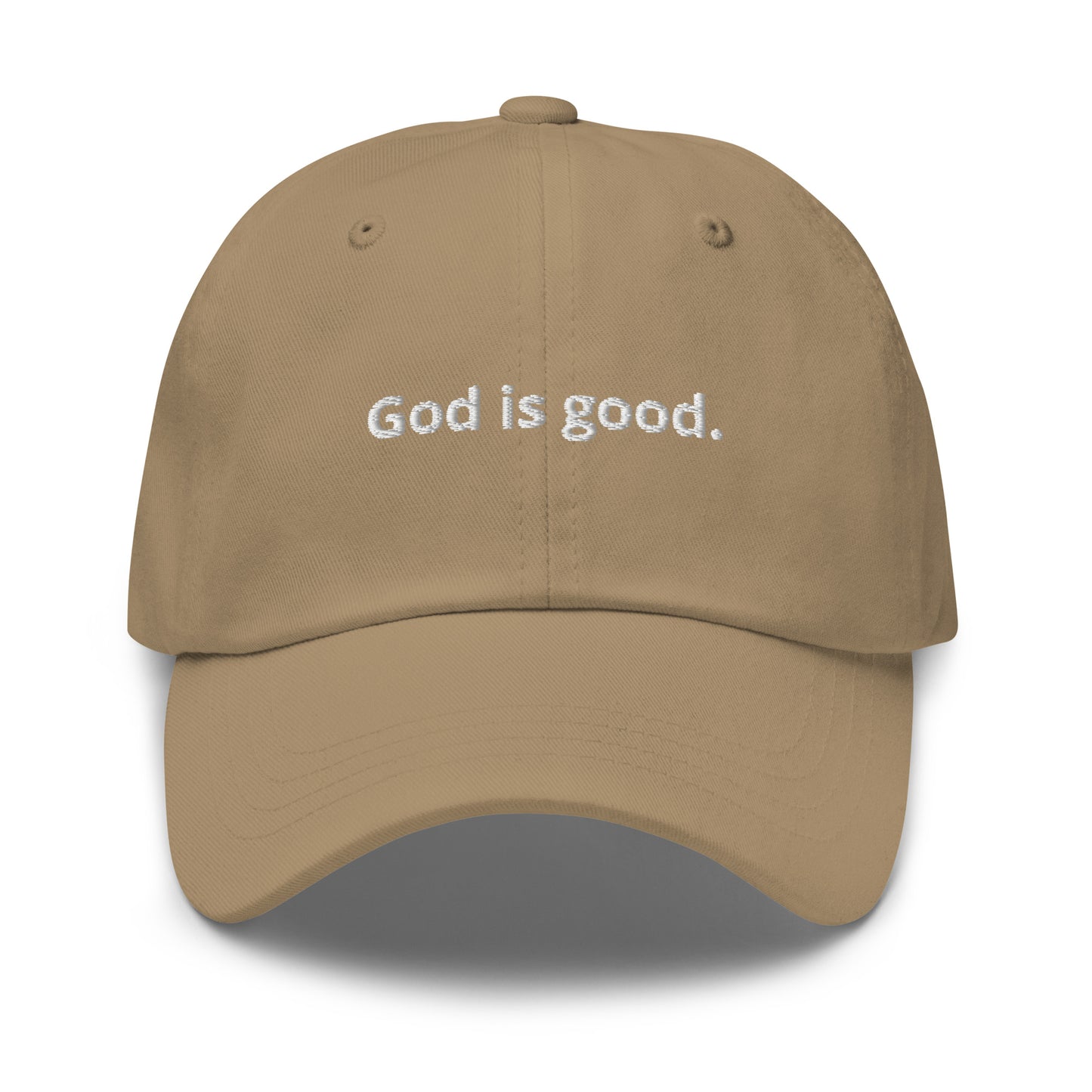 GOD IS GOOD. Dad hat