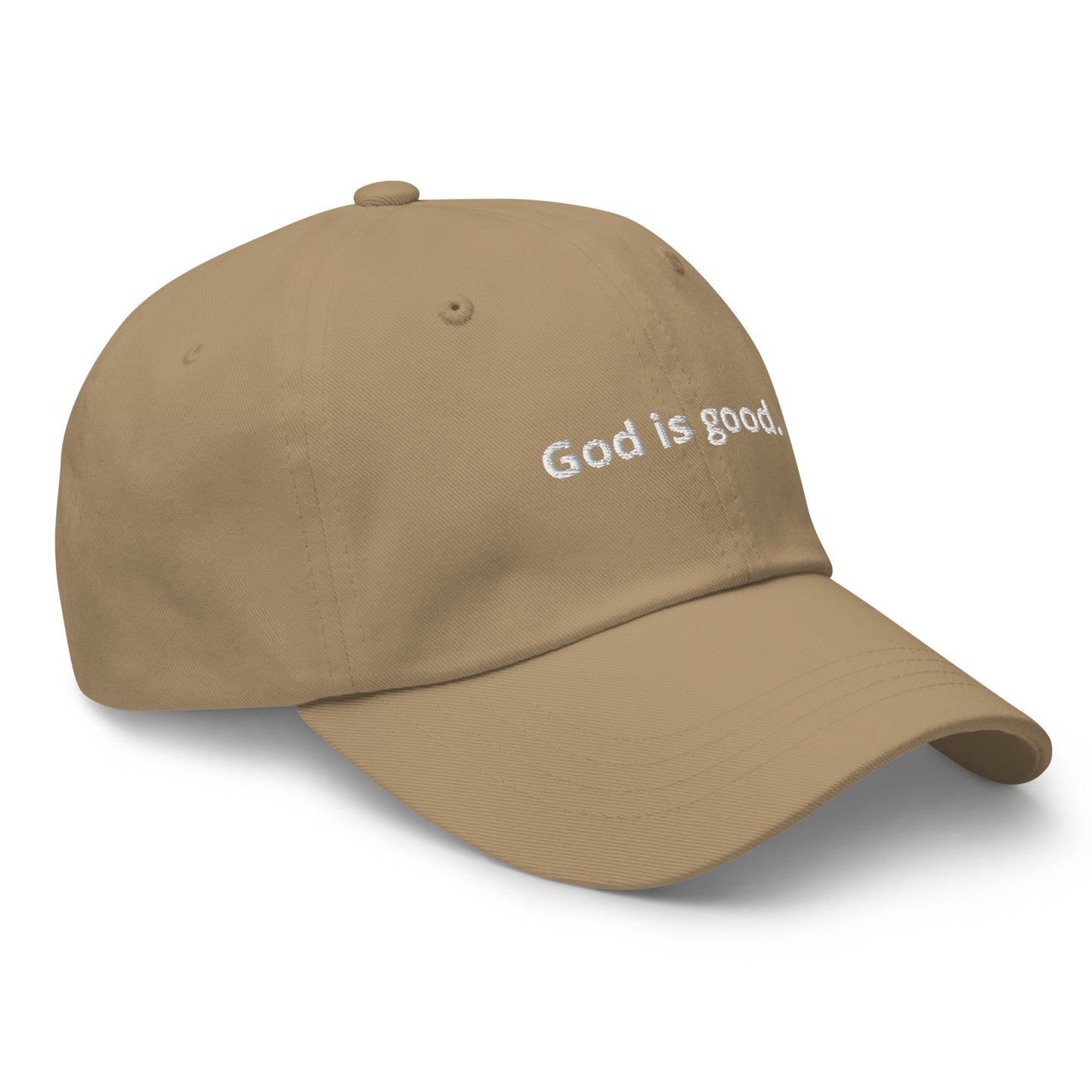 GOD IS GOOD. Dad hat